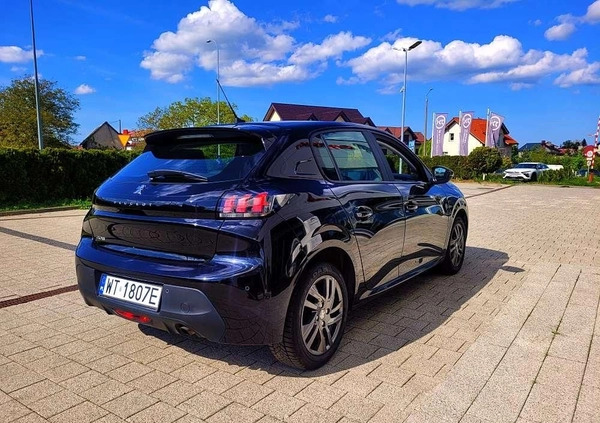 Peugeot 208 cena 59900 przebieg: 17234, rok produkcji 2021 z Knyszyn małe 352